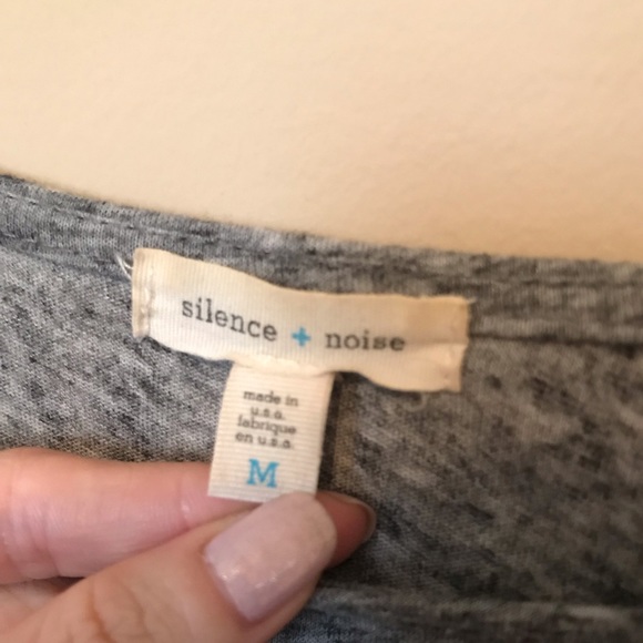 Boxy Heather Grey Blouse - Picture 3 of 4